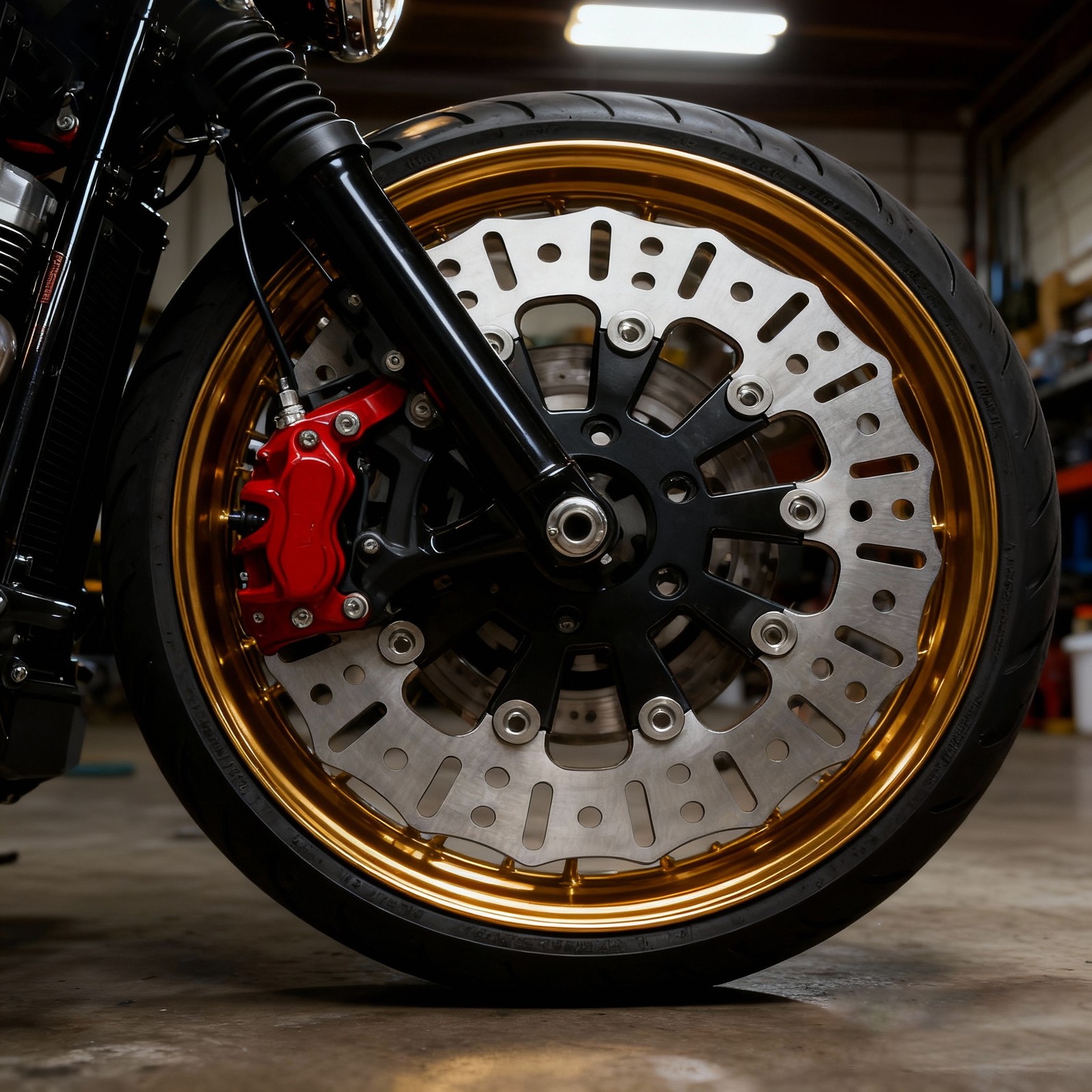 Floating 11.8 Front Brake Rotors For Harley Touring 08-19 Dyna 06-2017 Road King