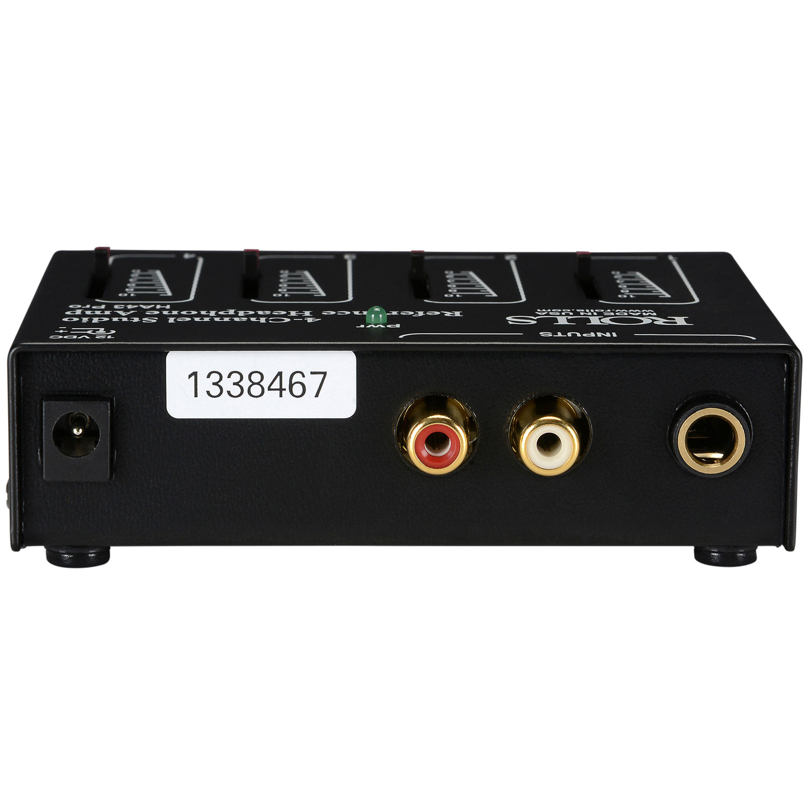Rolls HA43 PRO 4Ch Stereo Headphone Mixer/Amplifier eBay