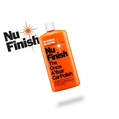 Nu-Finish Liquid Polish 16 oz for Cars, Advanced Top Coat Sealant with Simple...