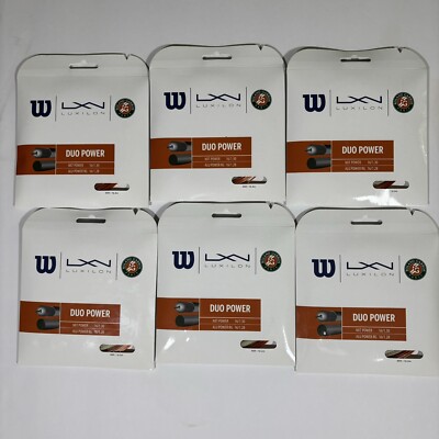 Wilson Nxt Duo Power 16g 6 Sets
