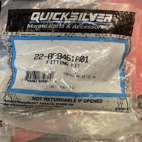 Mercury Quicksilver 22-888461A01 Fitting Kit New For 2x | eBay