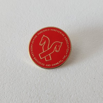 Purebred Hanoverian Association of American Breeders and Owners Lapel Hat Pin