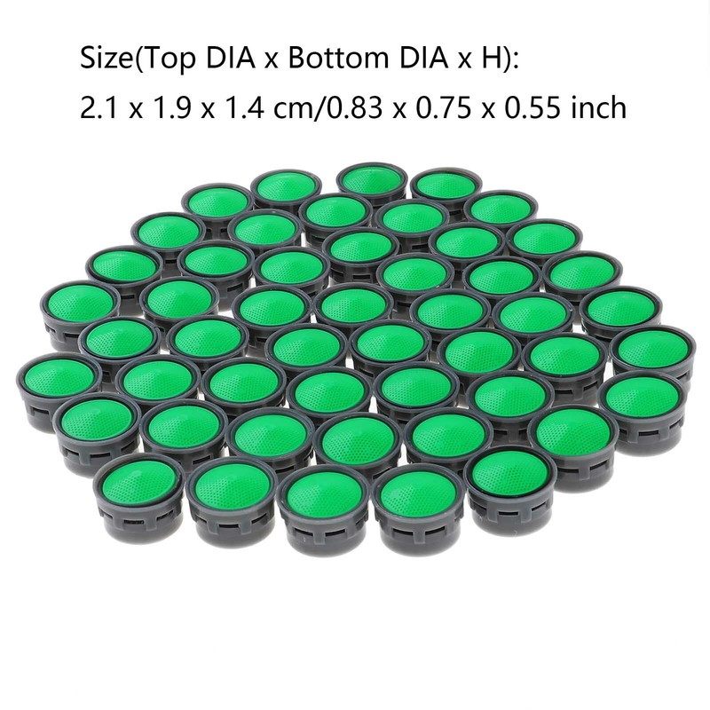 50x Kitchen Faucet Filters Bubbler Water Tap Flow Restrictor Insert Sink Aerator