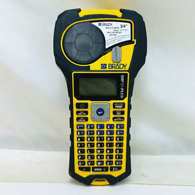 Brady BMP21-PLUS Handheld Portable Label Maker Printer TESTED WORKING