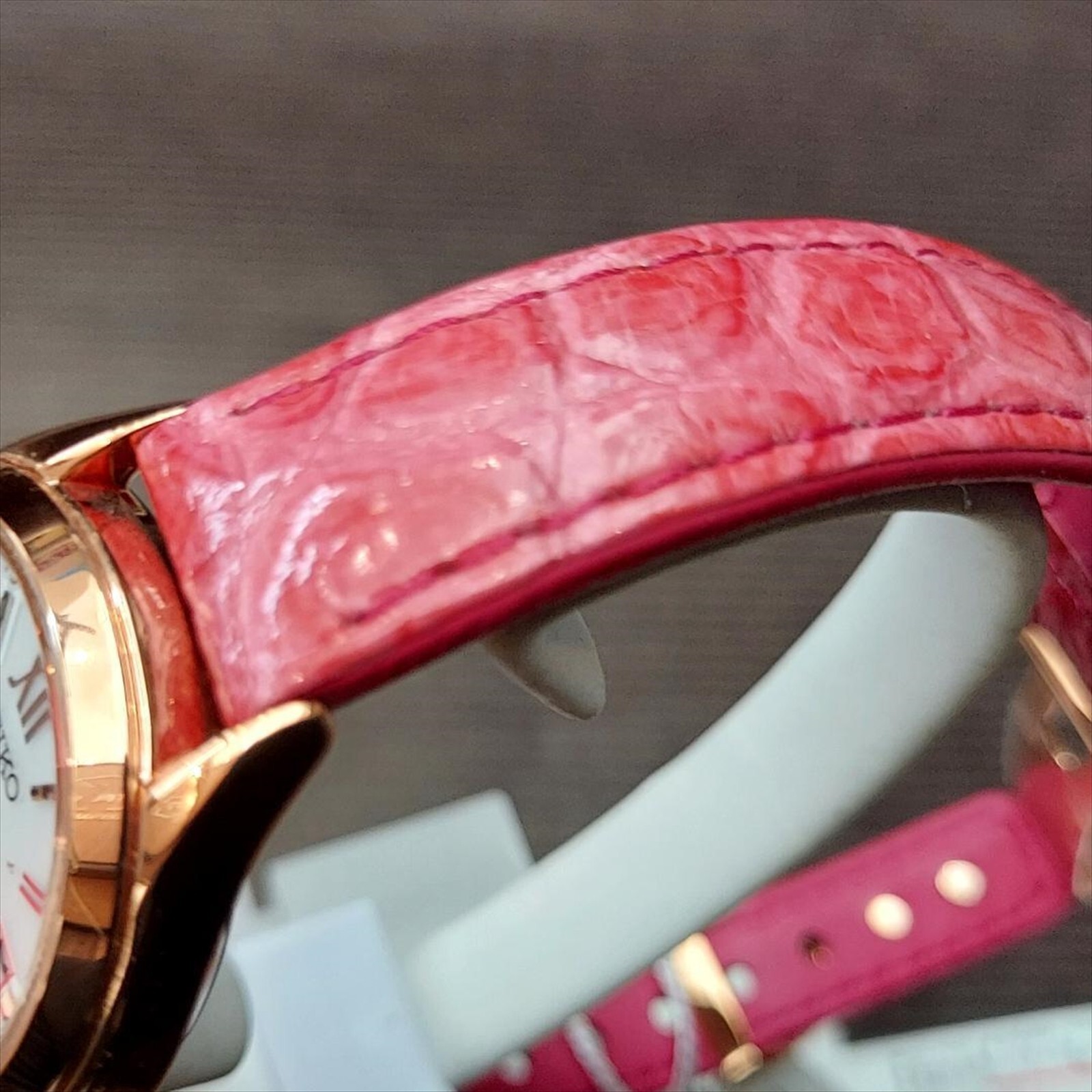 Pre-owned Seiko Lukia Titanium Model Solor Radio Women's Watch Ssqv042