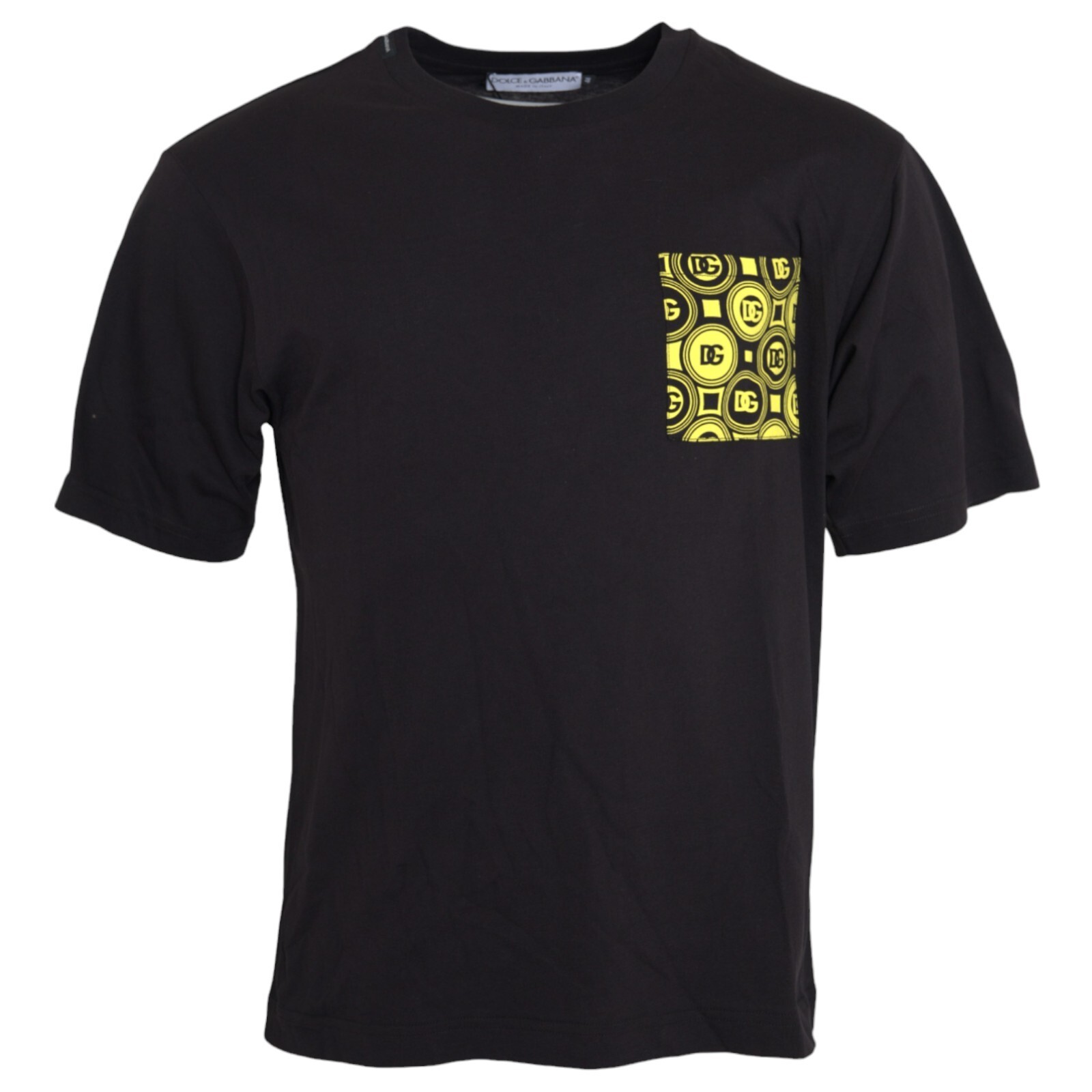 【関税＆送料込み】Dolce & Gabbana Crew-Neck Cotton T-Shirt Dolce & Gabbana - Cotton crew-neck T-shirt black - The Corner