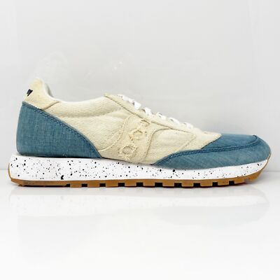 

Saucony Mens Jazz Extra Butter S70253-2 Бежевая Повседневная Обувь Кроссовки Размер 9.5, Бежевый, Jazz Extra Butter