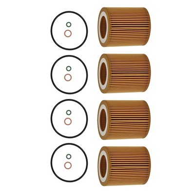 Oil Filter for BMW 328i 328is 528i Z3 Mercedes C280 E320 HU816X Set of 4