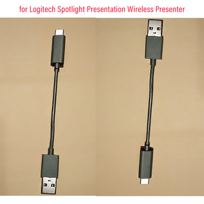 For Logitech Spotlight Presentation Wireless Presenter USB Charging Cable Cord