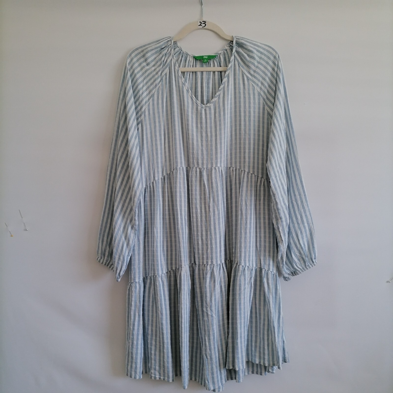 【✳︎KO✳︎ 】ANDRESD drape velour dress グレー ANDRESD drape velour dress グレー Mサイズ