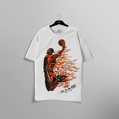Jeeter x Dwayne Wade: 'Talk To Me Nice' Tee - Limited Edition - Brand New! Large