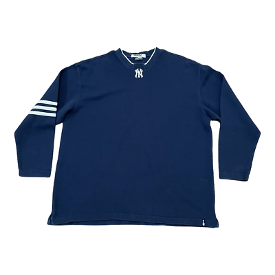 Vintage Antigua Sport New York Yankee Long Sleeve Shirt Adult XL