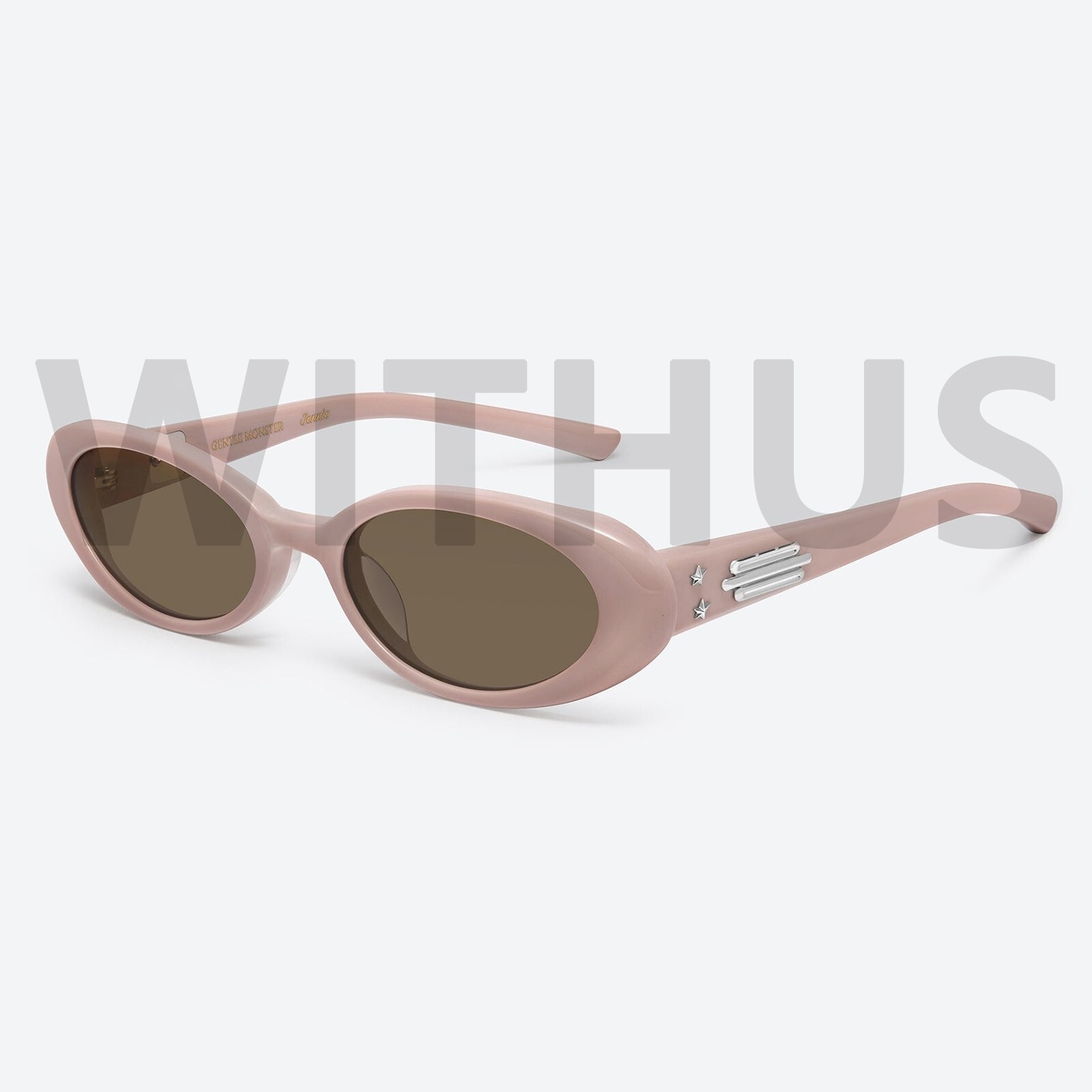 Pre-owned Gentle Monster X Jennie Jentle Salon Hush P7 Pink Brown / 100% Authentic