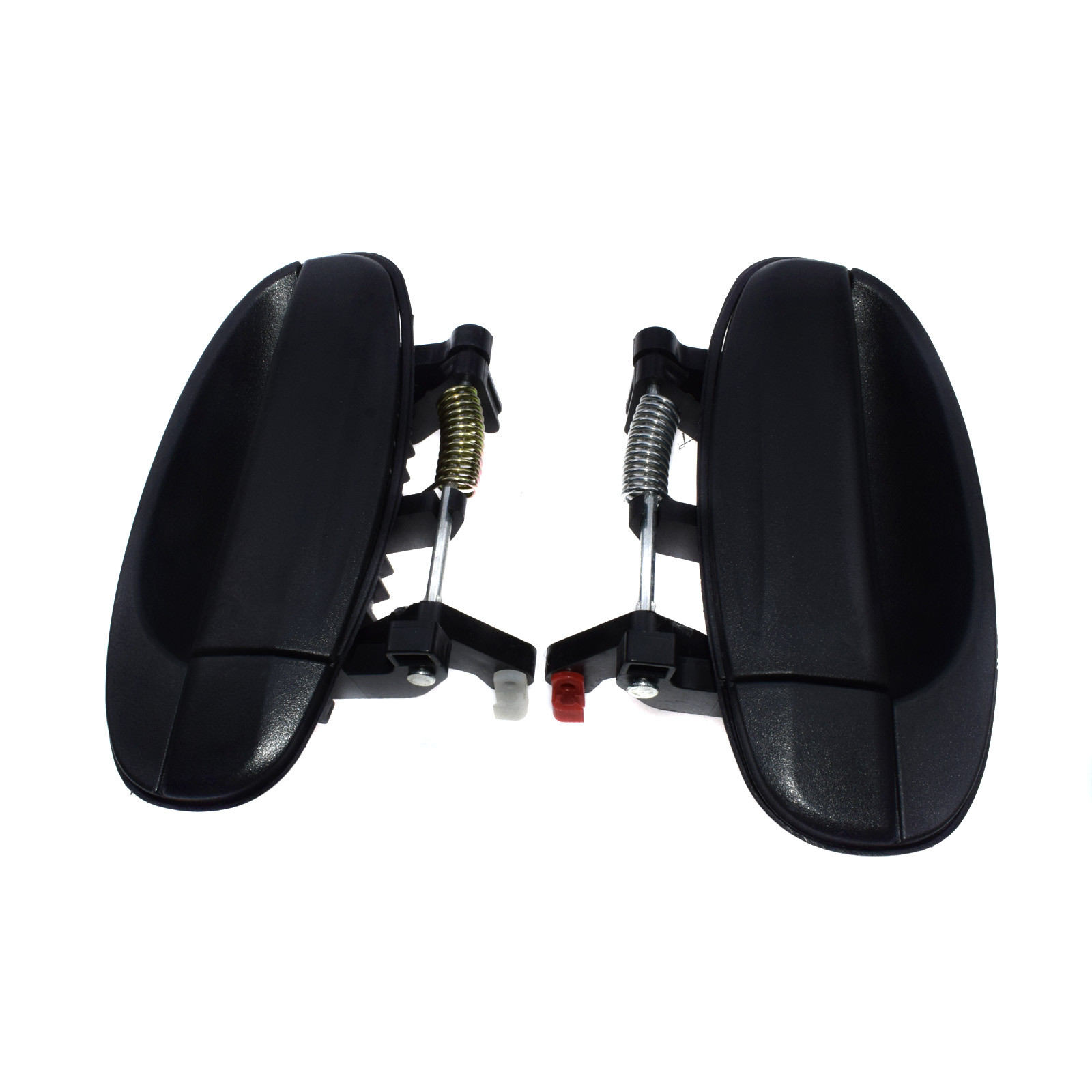 New 2PCS Exterior Outside Door Handle Rear Pair For Chevy