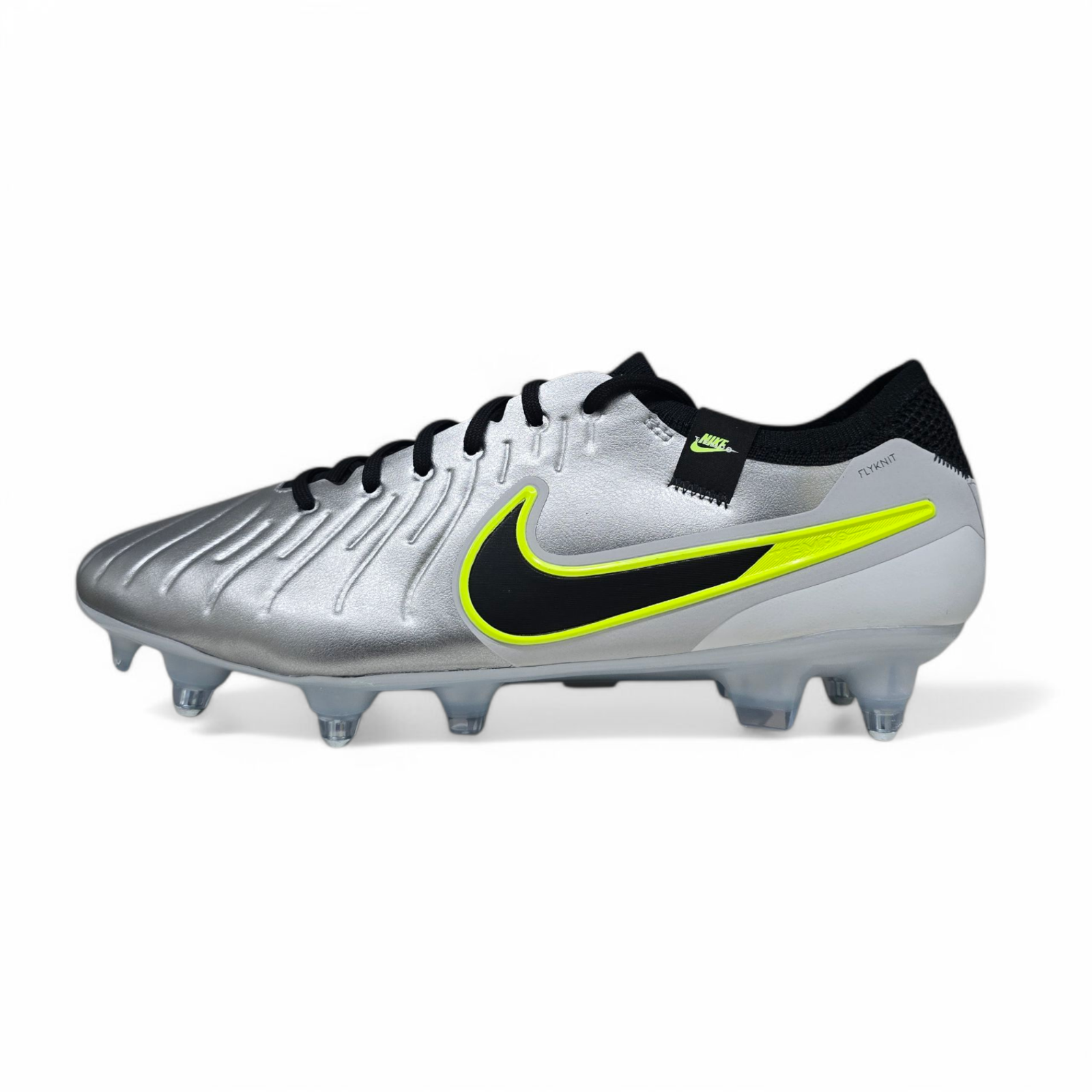 Nike Tiempo Legend 10 Elite SG-PRO AC Silver Football Boots