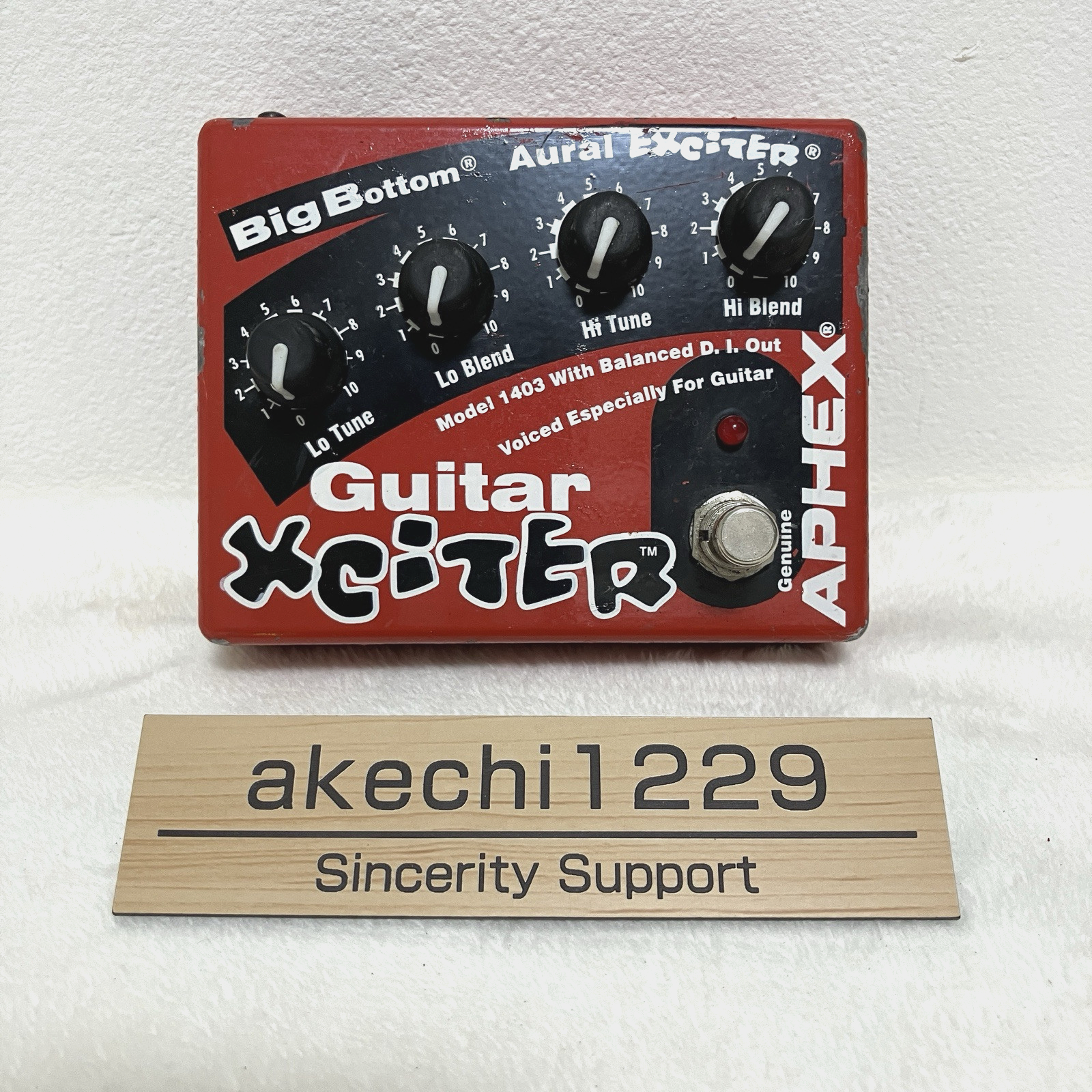 激レア　APHEX GUITAR XCITER Aphex Guitar Xciter : r/guitarpedals