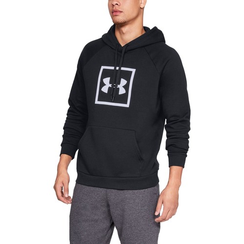 

[1329745-001] Толстовка Mens Under Armour Rival Fleece Box с логотипом, Черный
