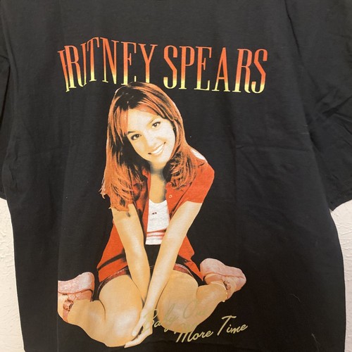 レディース 古着 Britney Spears 「Baby One More Time」 フォト ポップ ミュージック Tシャツ L 古着 180491371.jpg?cmsp_timestamp=