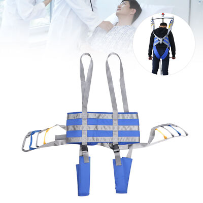 Full Body Lift Sling Hoyer Patient Walking Standing Aid Adjustable Waist Range