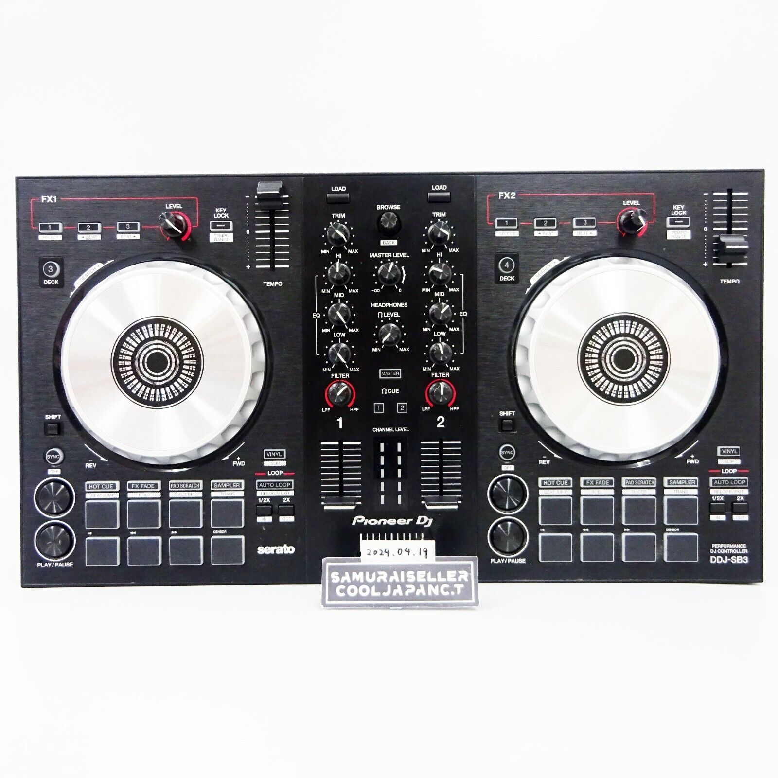 Pioneer DJ DDJ-SB3 DJ Controller from Japan Used | eBay Pioneer DJ DDJ-SB3 DJ Controller from Japan Used | eBay