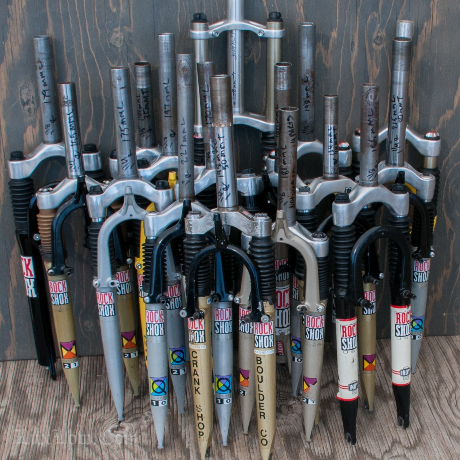 Vintage RockShox MTB Bike FORK Magnesium Quadra Judy Indy + Vintage RockShox MTB Bike FORK Magnesium Quadra Judy Indy +