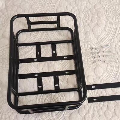 Front Bike Basket Rear  Basket, Luggage Package Rack Front Handlebar Bike Basket