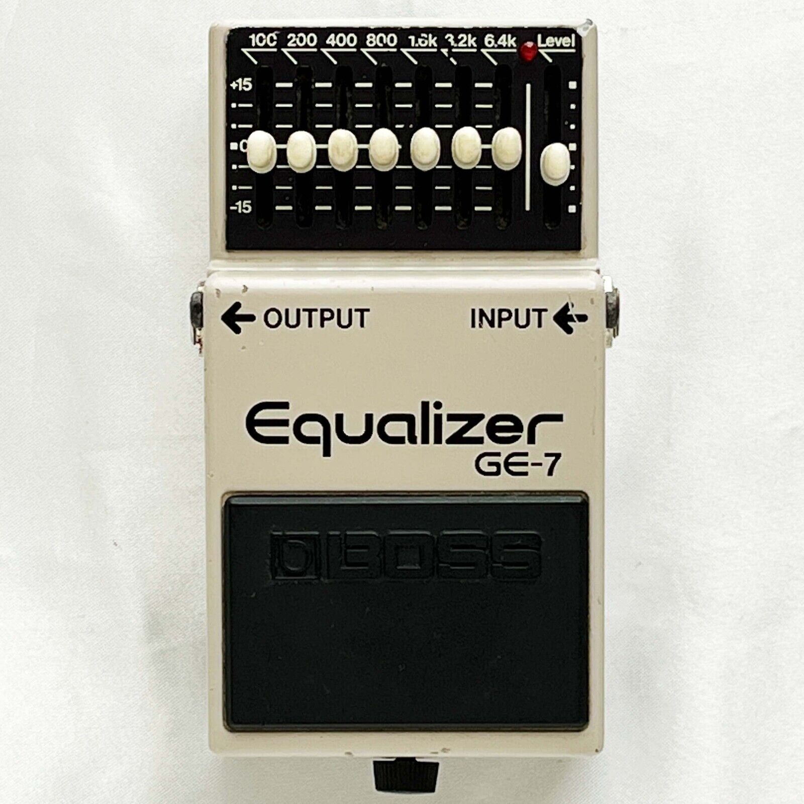 BOSS GE-7 Equalizer EQ 1982 Vintage Guitar Pedal Made in BOSS GE-7 Equalizer EQ 1982 Vintage Guitar Pedal Made in