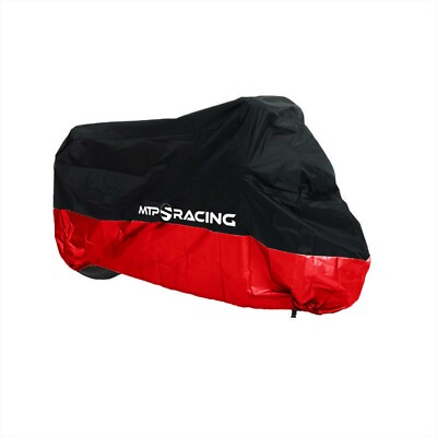 Motorrad Abdeckplane Motorradgarage MTP-Racing XXL 265 x 105 x 125