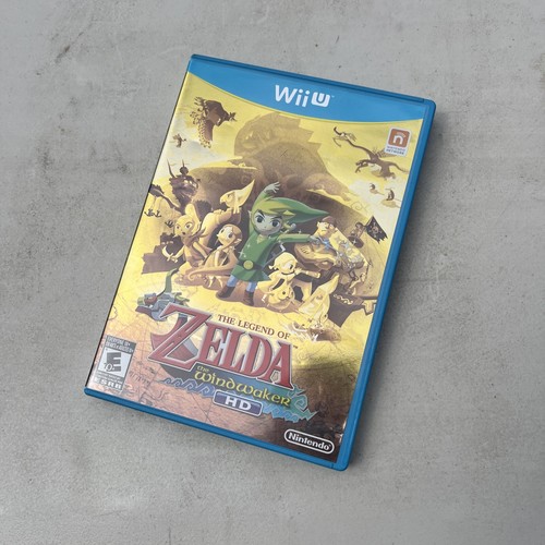 Legend of Zelda: The Wind Waker HD Wii U gold label CIB