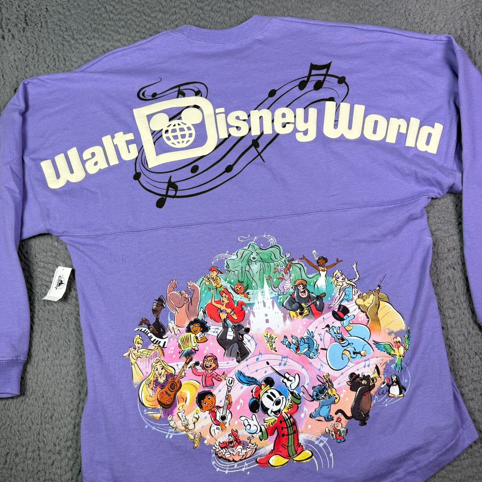 Walt Disney World 100 Spirit Jersey Adult S Purple