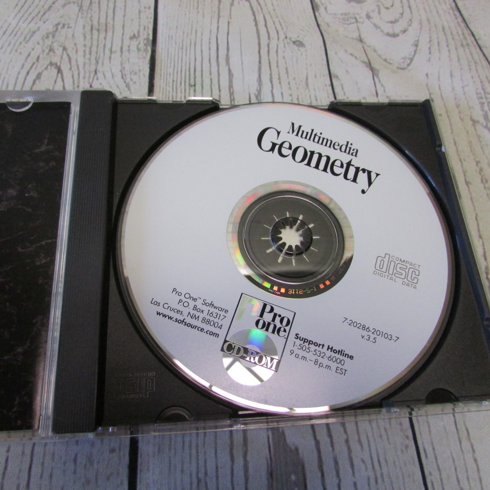 Pro One Mathematics CD-Roms Lot of 3 Geometry Trigonometry Calculus Windows