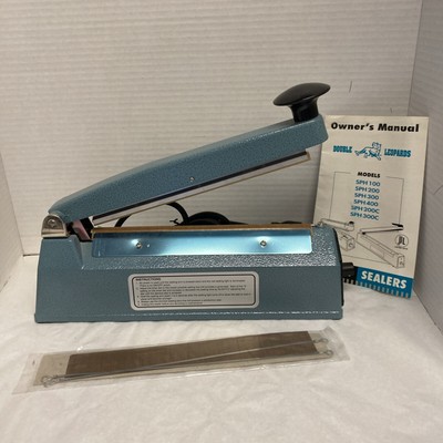 Double Leopards Impulse Sealer SP-200 Electric For PE/PP Bags
