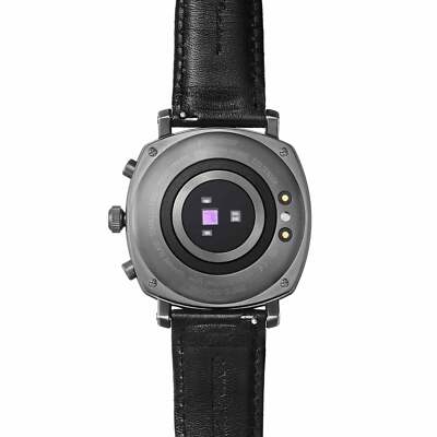 Pre-owned Pininfarina Pmh01a-04 Senso Hybrid Slate Grey Wristwatch In Black/grey