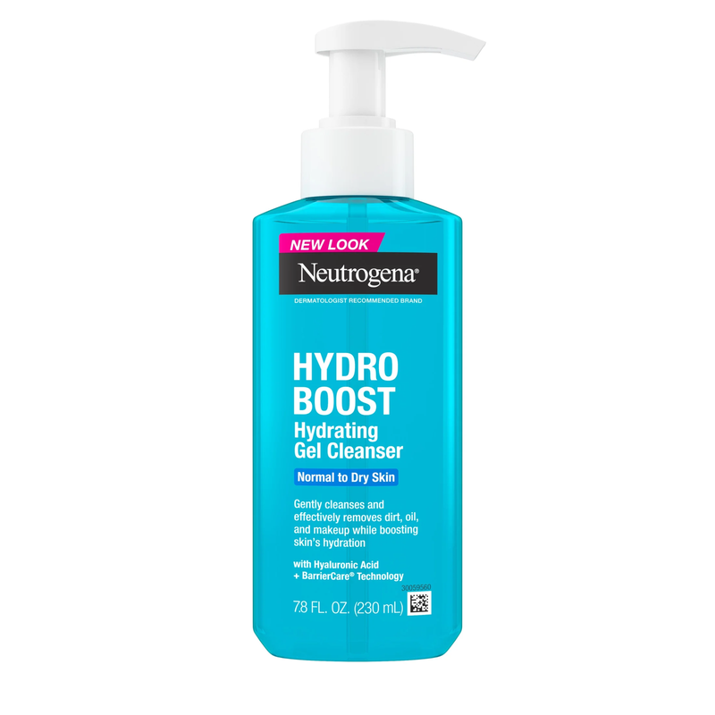 Hydro Boost Hydrating Hyaluronic Acid Gel Facial Cleanser and Face W