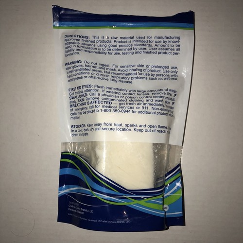 Crafters Choice Shea Butter 16 oz. Package has been opened and a small bit used