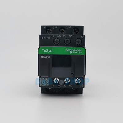 1pc LC1D18 LC1D18B7C LC1D18B7 3P 18A AC 24V coil TeSys AC Contactor Schneider