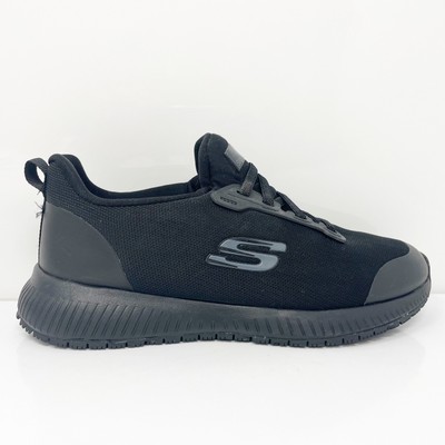 

Skechers Womens Squad SR 77222 Черные кроссовки для бега Размер 7.5, Черный, Squad SR