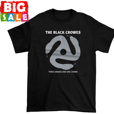 The snake The Black Crowes All size Gift fans Black Unisex shirt FN2298
