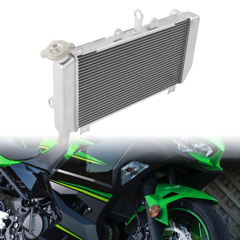 TCMT Aluminum Radiator Cooler For Kawasaki Ninja 400 2018-2024 & Z400 2019-2023
