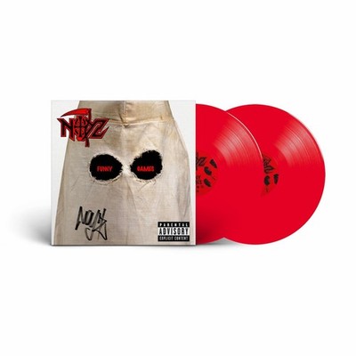 NOYZ NARCOS - FUNNY GAMES -2LP Bloody Mary Red Autografato PREORDINE 28 NOVEMBRE