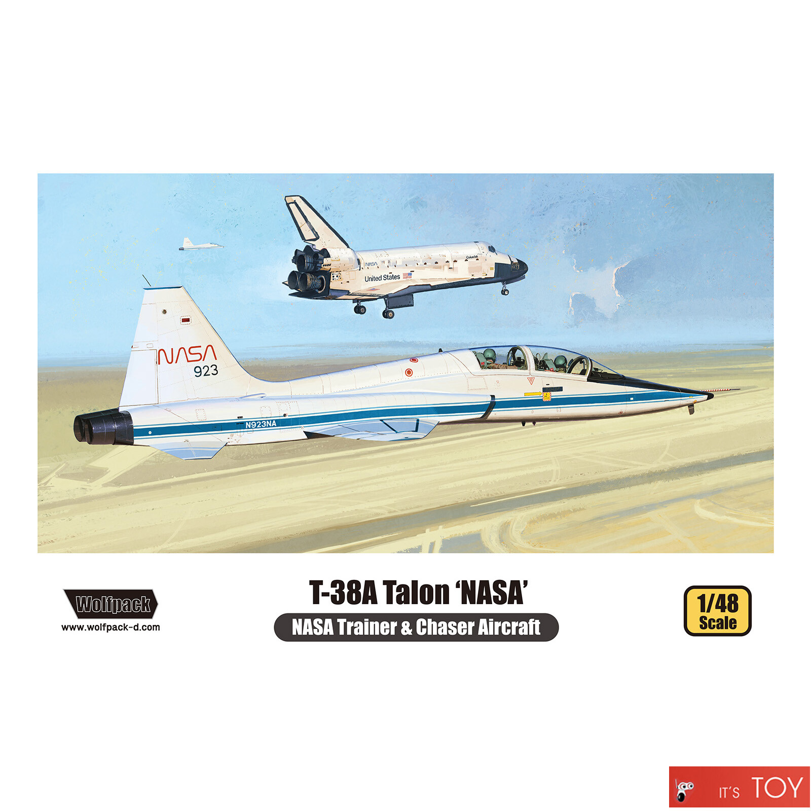 Wolfpack 1/48 T-38A Talon 'NASA' Trainer & Chaser Aircraft