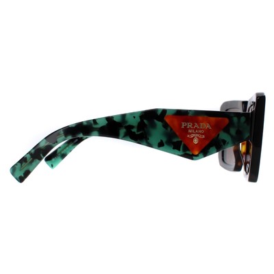 Pre-owned Prada Sunglasses Pr23ys 2au06b Tortoise Dark Brown