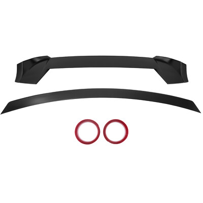 2pcs Rear Mid+Roof Spoiler Kit for Jeep Grand Cherokee 2013 2014 2015-2021