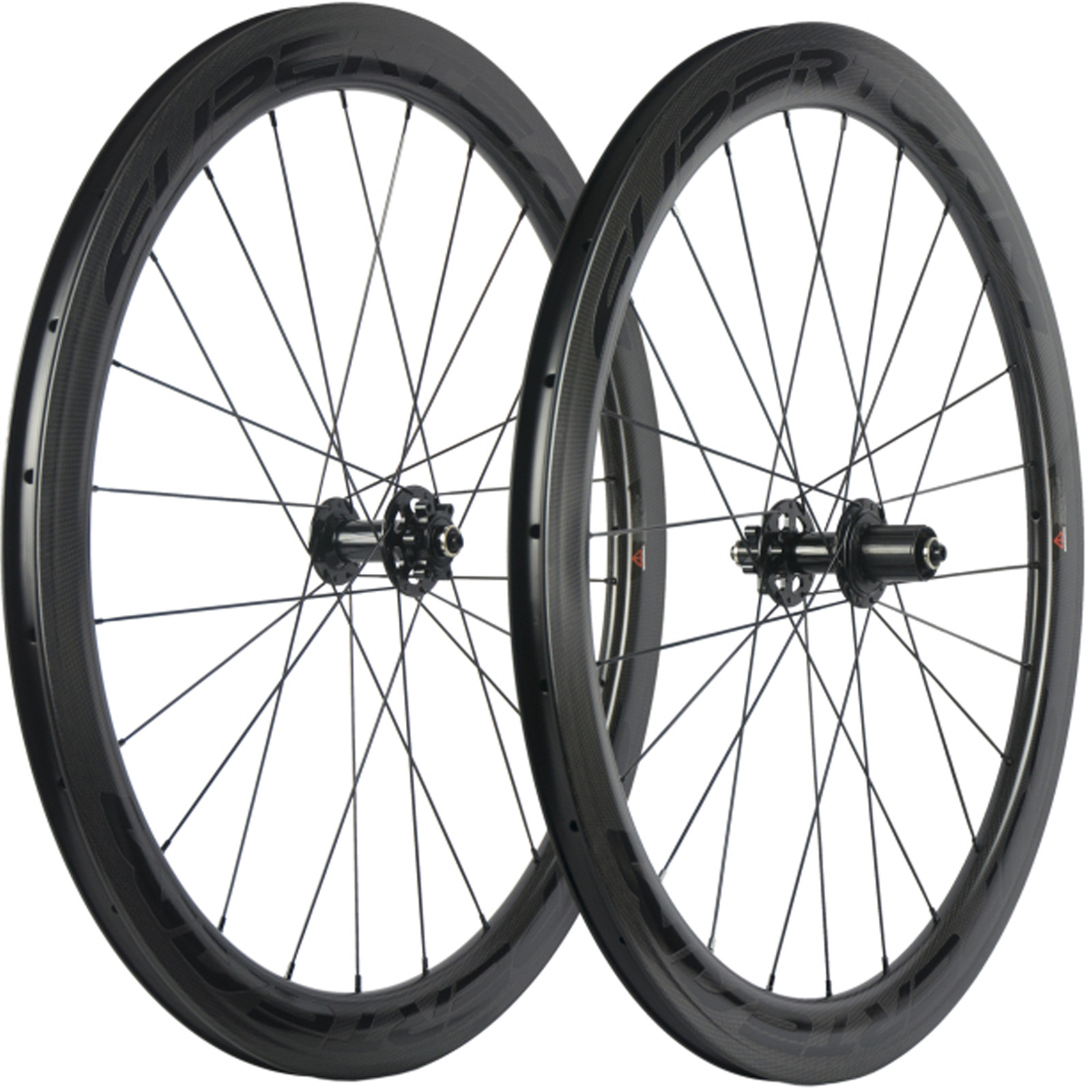 パーツ SHIMANO - SUPERTEAM RIM CARBON WHEELSET SUPERTEAM Road Bike Disc Brake Carbon Wheelset 6 Bolt