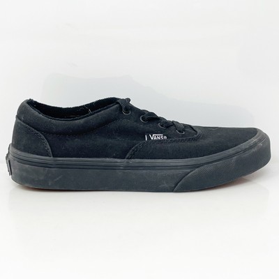 Vans Girls Doheny 508731 Черная повседневная обувь Кроссовки Размер 3