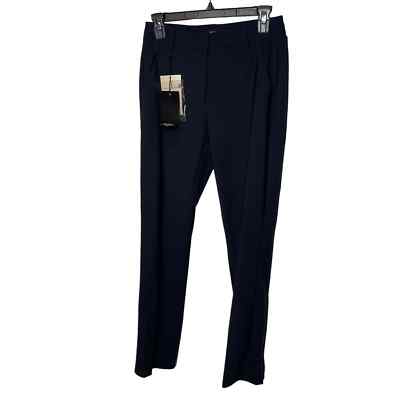 Weekend Max Mara Women's Canon Mid-Rise Pants, Navy Size 2