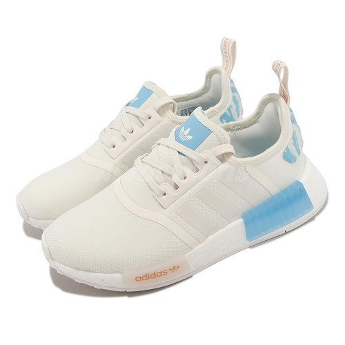 

adidas Originals NMD_R1 W BOOST Off White Blue Женские повседневные кроссовки IE9612, Белый, Nmd_r1 W