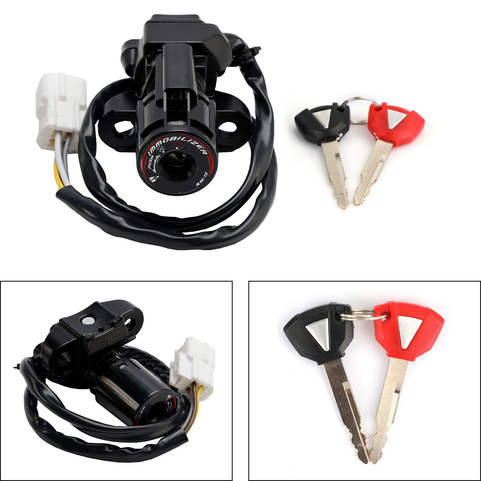 SWITCH スイッチ 03 - 04 Kawasaki Zx636 ZX 636 OEM Ignition Switch for sale