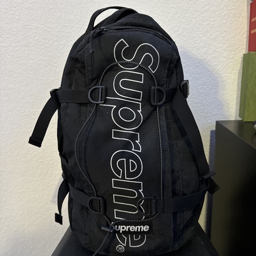 supreme 18ss backpack 黒 新品未使用