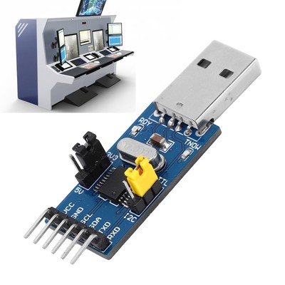 USB To IIC I2C UART Converter Adapter Module With Jumper Wire USB To TTL Serial